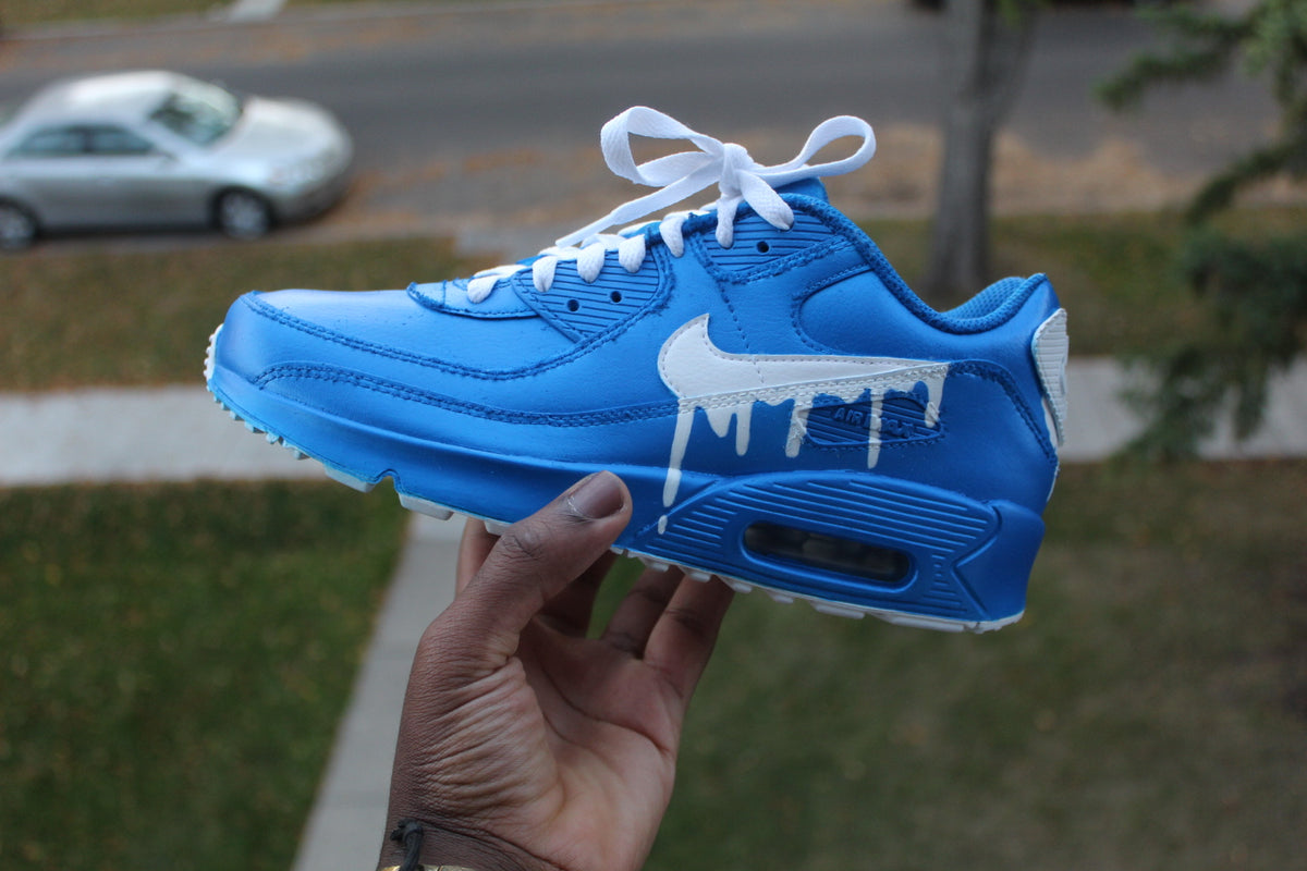 nike air max 90 candy drip blue