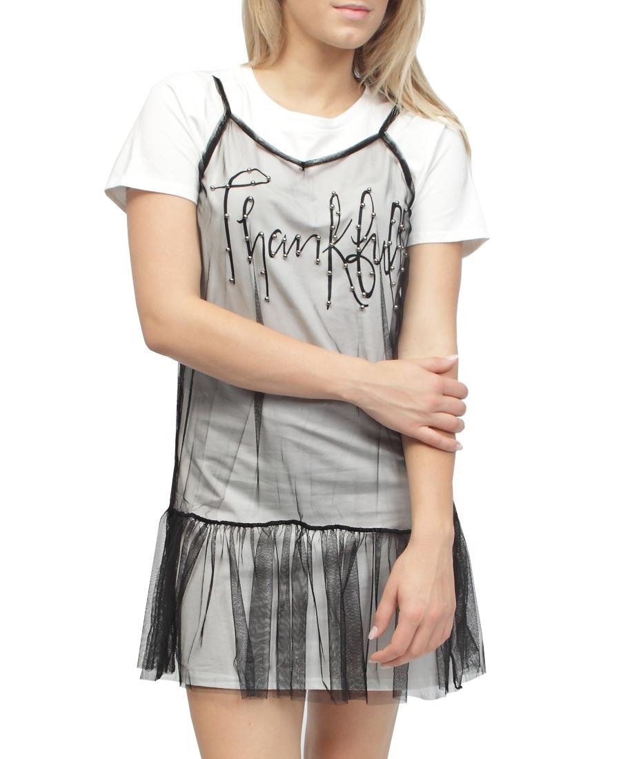 Frill Dress - White - Belladeem