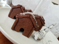 Salted Chocolate Mini Gingerbread House Recipe