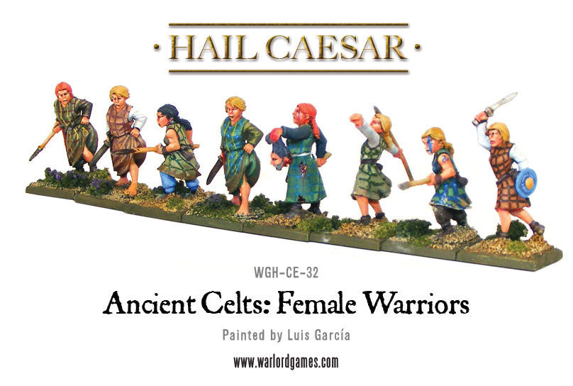 Webstore: Ancient Celts: Female Warriors pack - Warlord Games