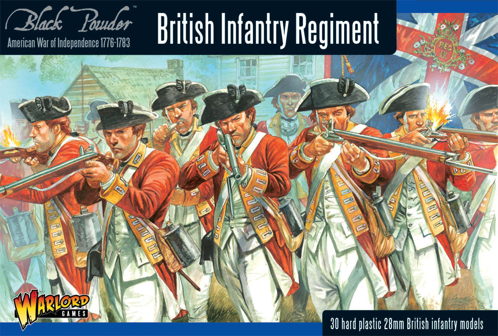 Black Powder: British Infantry Regiment -  Warlord Games