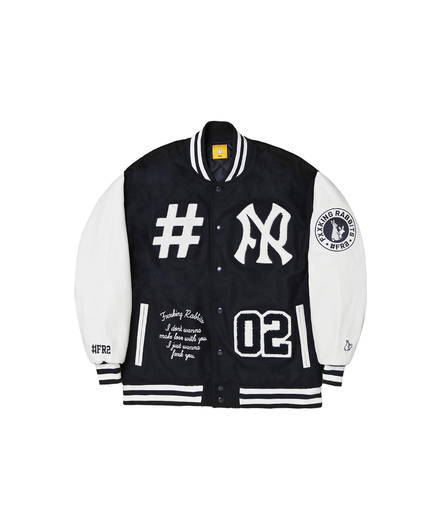 Embroidery Varsity Jacket – #FR2