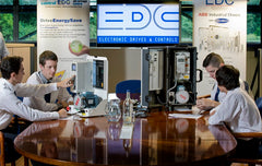 EDC training school pupils on school technology day