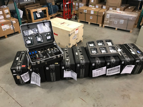 EDC's extensive range of ABB service suitcases