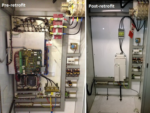 pre and post retrofit