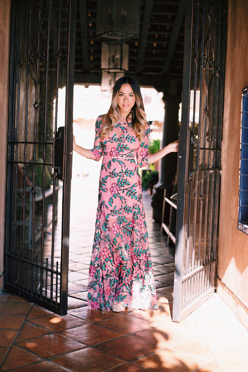 For Love and Lemons Rosali Maxi Dress, Del Mar Races Opening Day Outfit, What To Wear Del Mar Racetrack