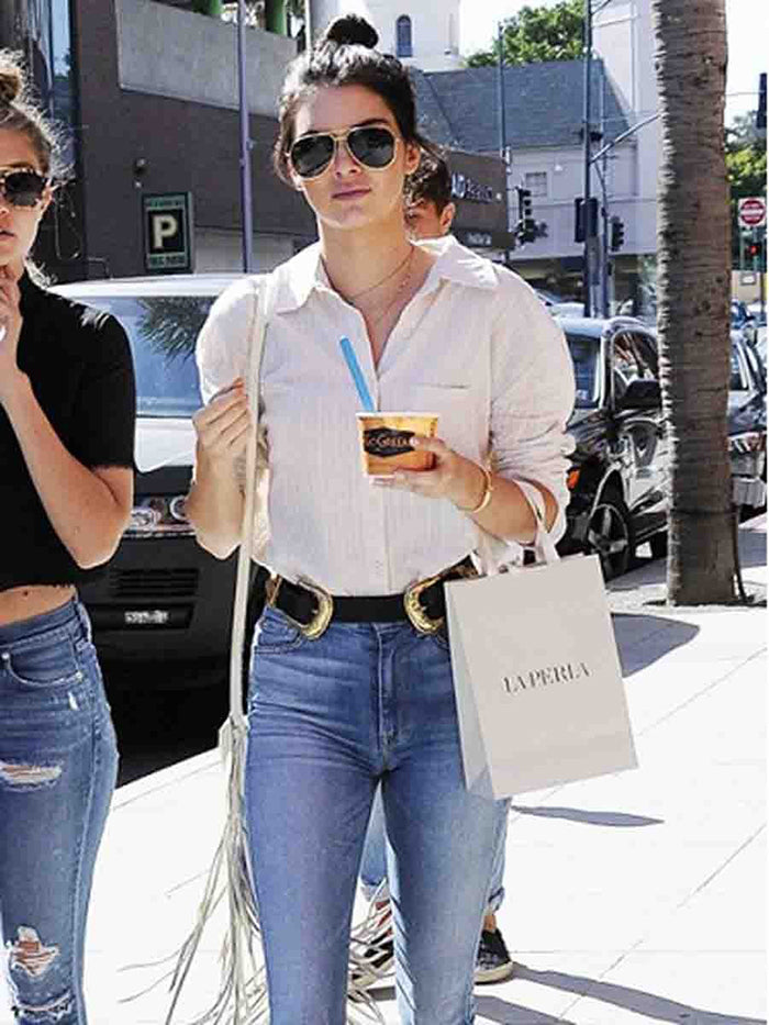 Kendall Jenner Street Style, Off Duty Style, Bri Bri Belt