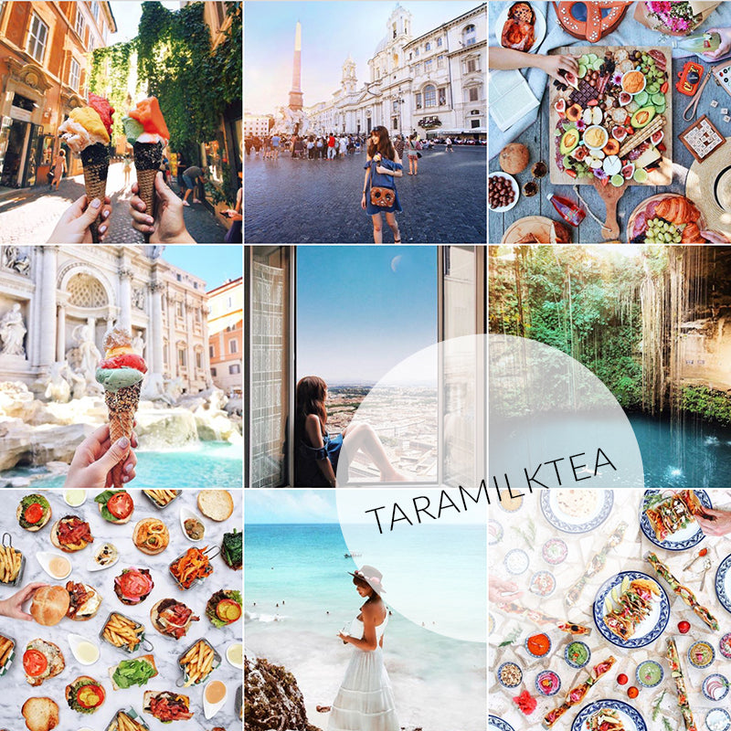 @taramilktea travel Instagrammer