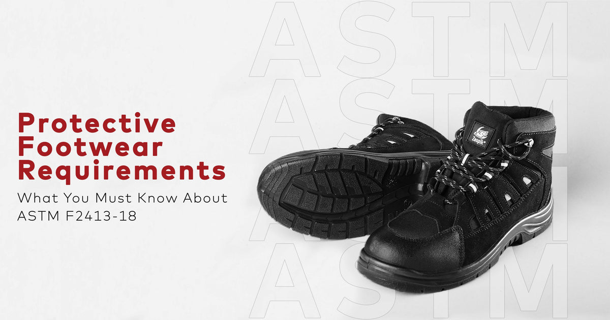 astm f2413 safety shoes