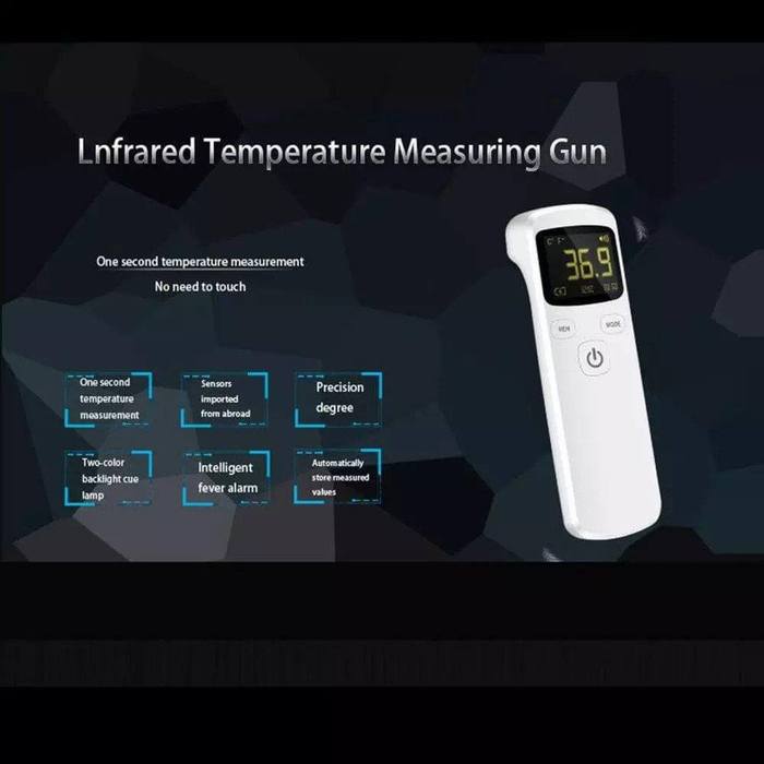 Non-contact infrared forehead temperature gun High Precision Thermometer DE 