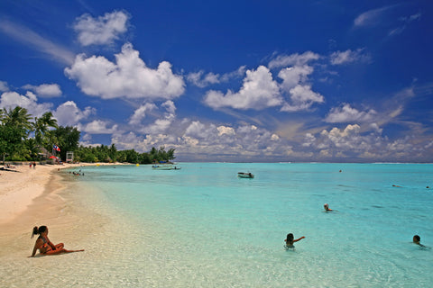 Matira Beach, Bora Bora, Tahiti