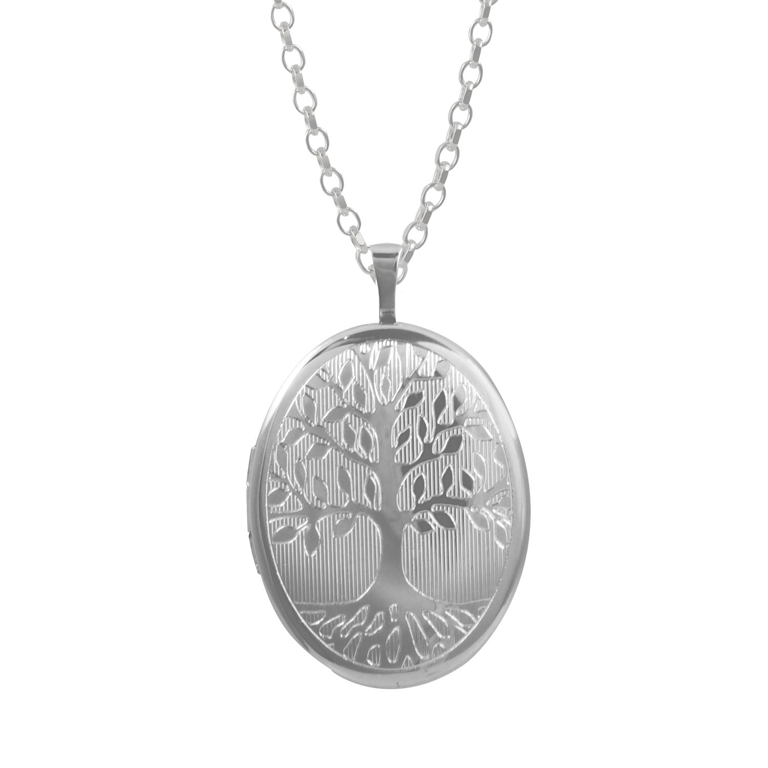 silver tree of life locket