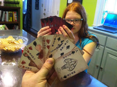 A game in action with the Firefly Playing Cards