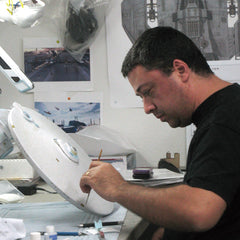 John paints an Enterprise Refit