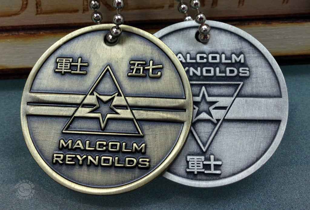 Prototype Firefly Dog Tags – obverse