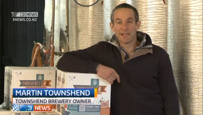 Martin Townshend interview after winning BGNZ Champion Brewery