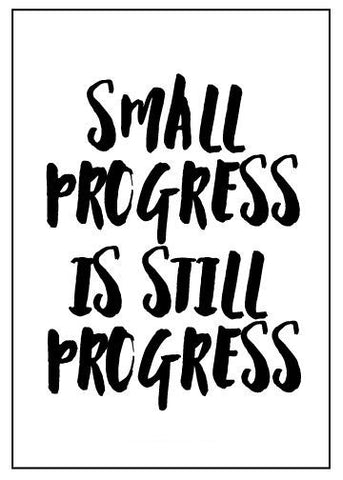 Small Progress is Still Progress