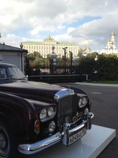 the Ambassador’s residence on the banks of the Mosca River