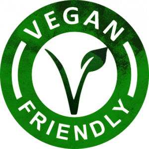 vegan friendly logo