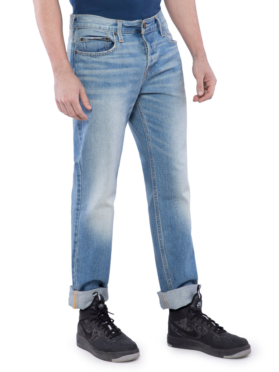 hollister mens slim straight jeans