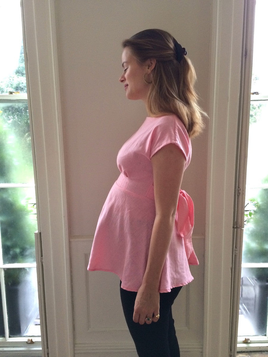 Anna Dress sewing pattern - cute maternity tops