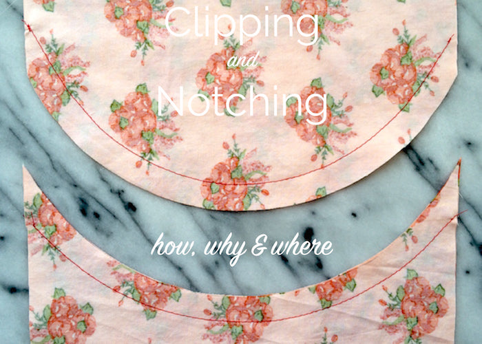 Clipping & notching seam allowances: How, why & where
