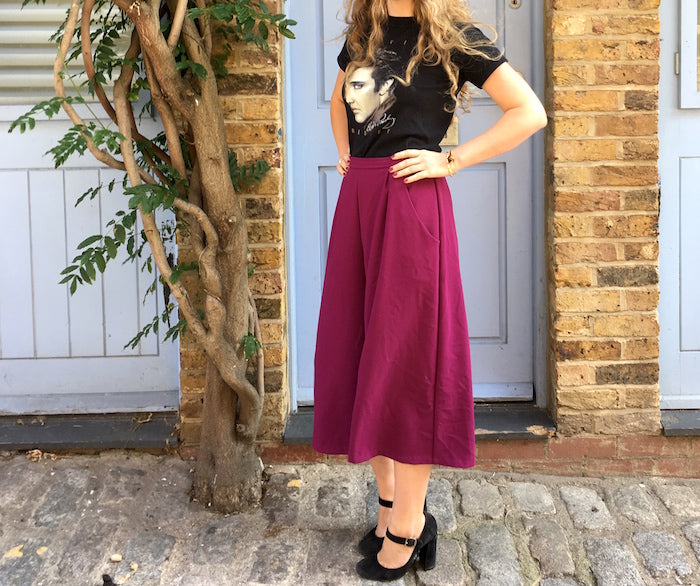 Sewing the trends: How to make a pair of culottes