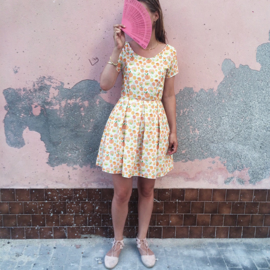 Zeena Dress by Sprout Patterns and By Hand London 