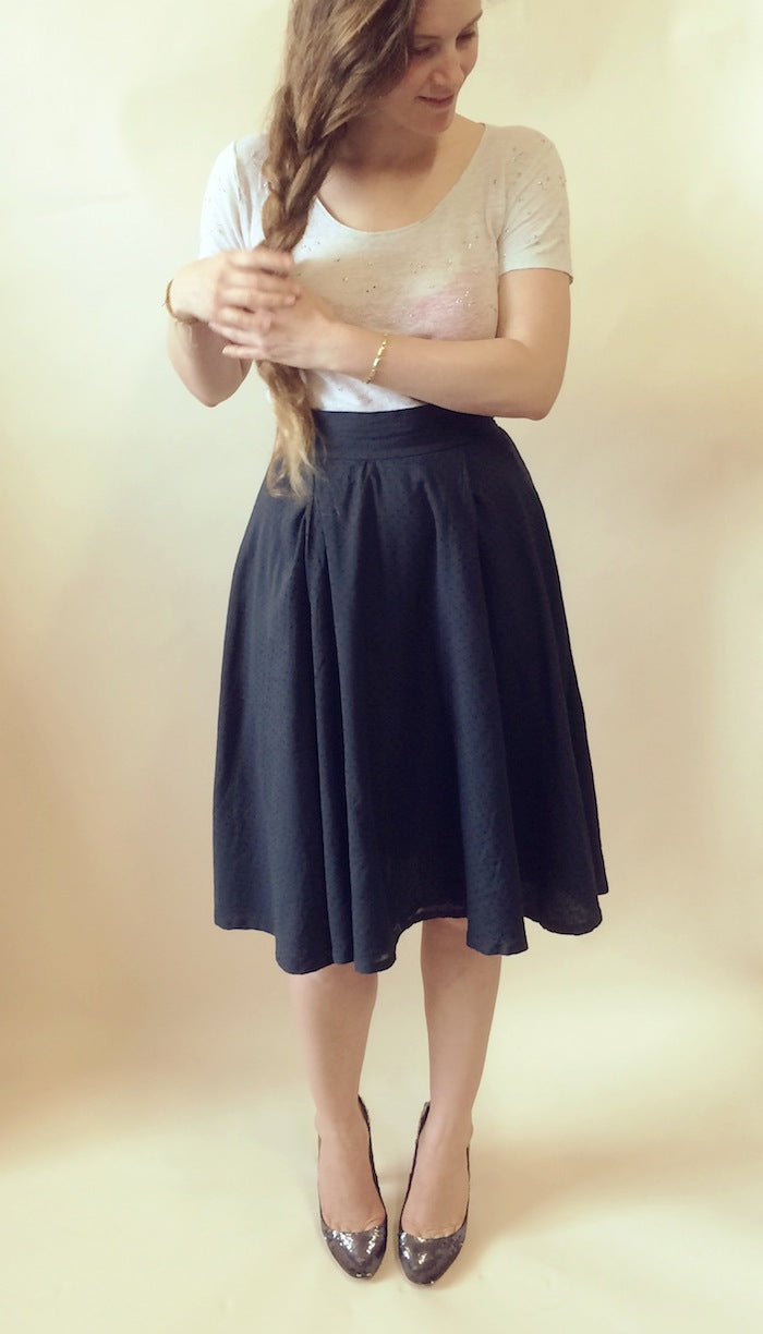 Flora Dress Sewalong #9: Assembling the skirt pieces, plus how to make a Flora Skirt!