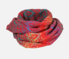 Snood scarf - Red SPRING FROST