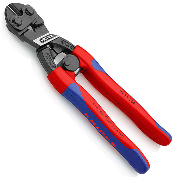 Knipex 71 8" Bolt Cutters Comfort Grips + Spring Return – Crawford