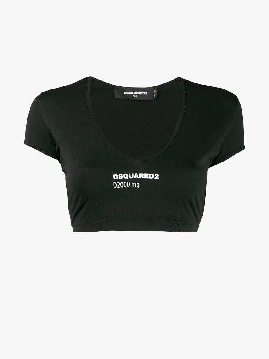 dsquared crop top