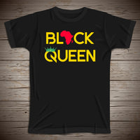 Black Queen (Black/Yellow Text)
