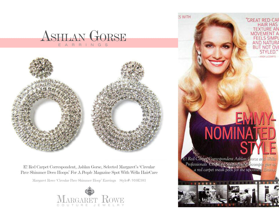 Ashlyn Gorse wears Margaret Rowe Couture Jewelry