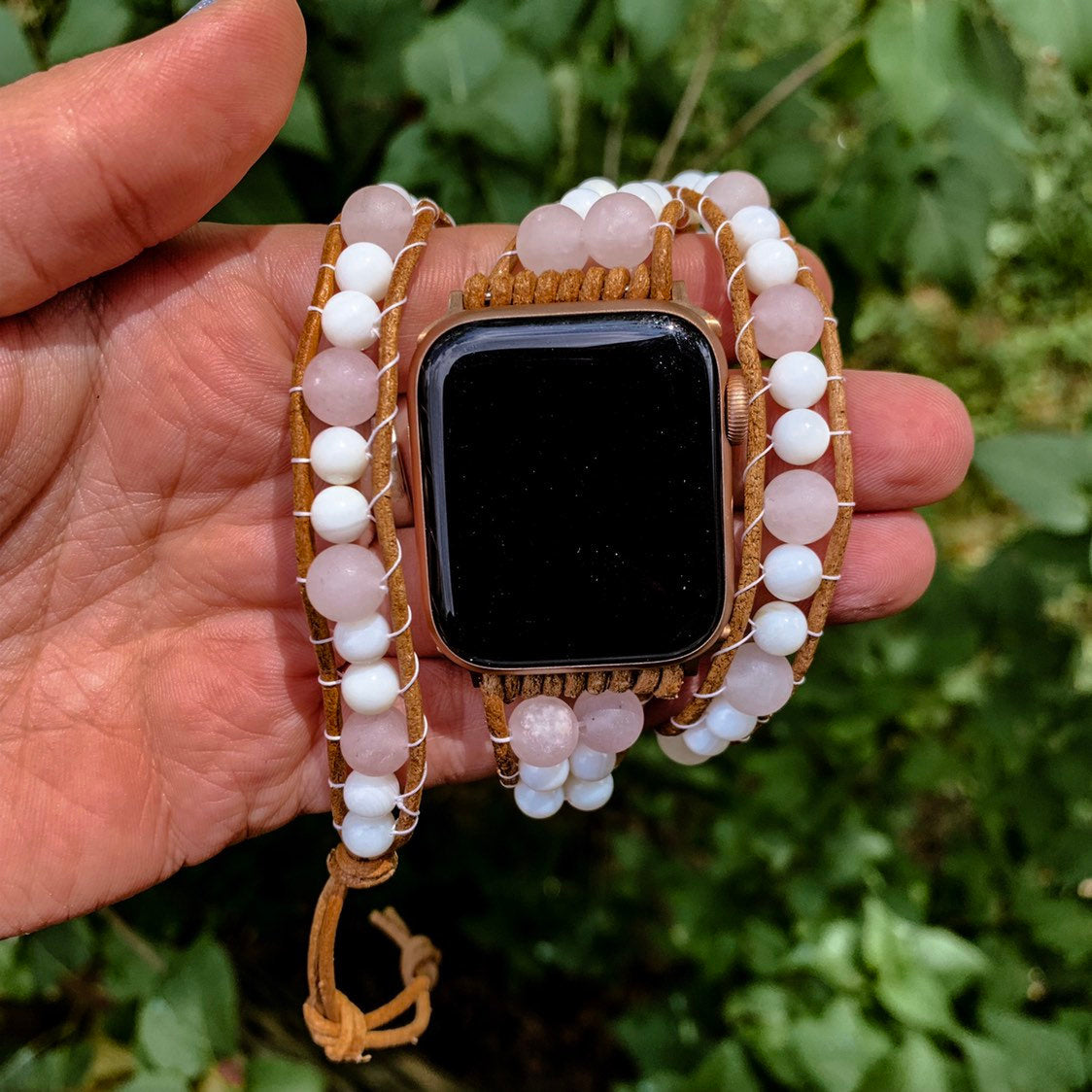 fitbit versa beaded bands