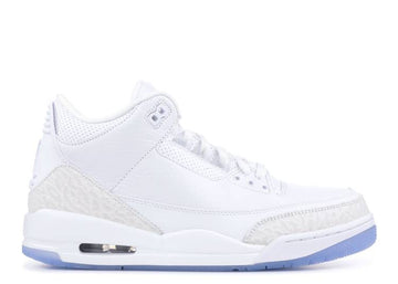 Jordan 3 Retro Pure White (2018) (worn)