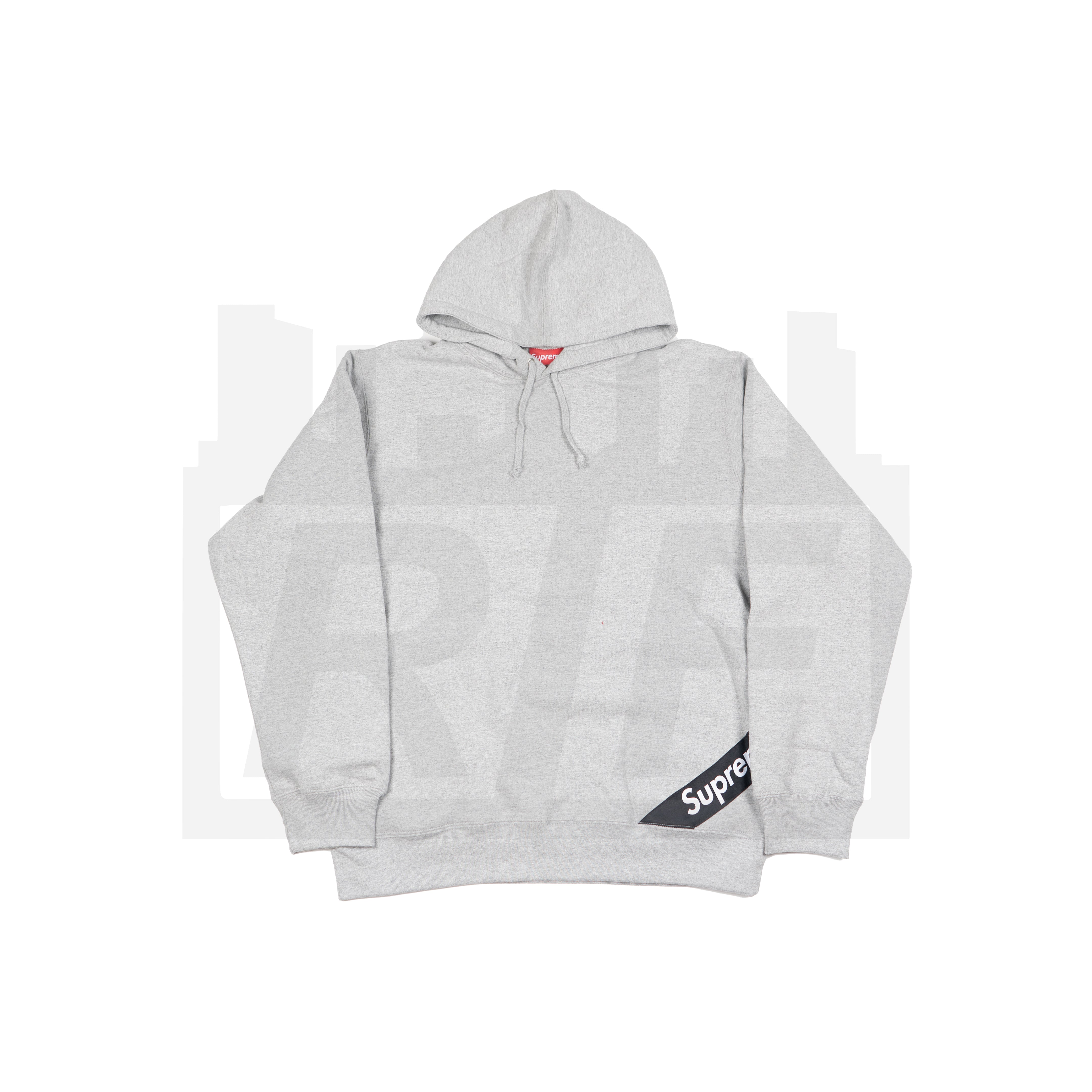 希少S Supreme corner Label hooded white-