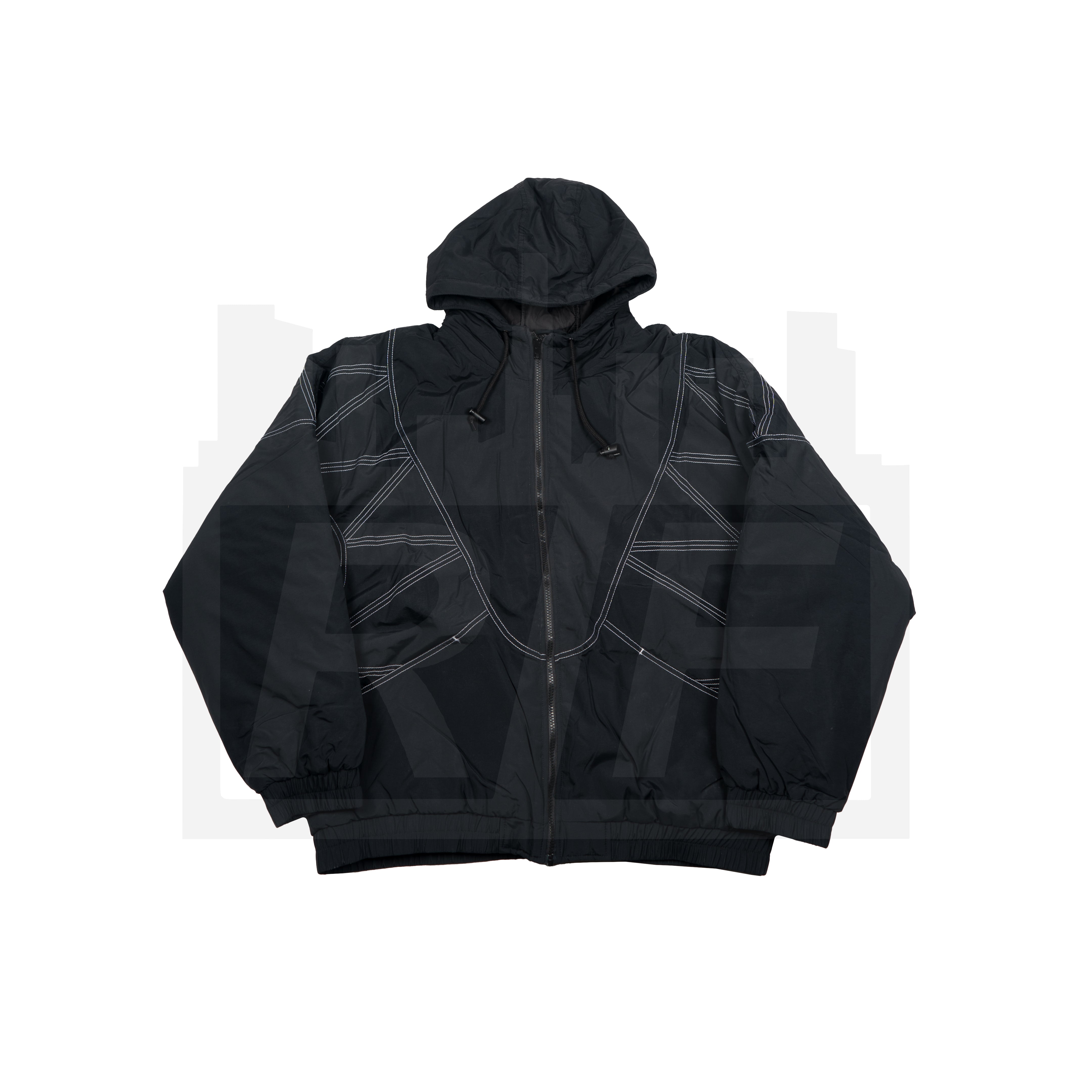 Supreme Back Logo Jacket Black – RIF LA