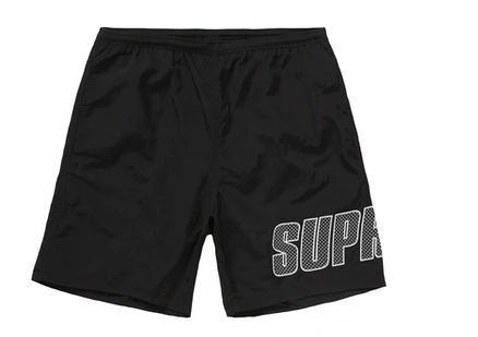 ご注意ください Sサイズ supreme applique water short black - 通販