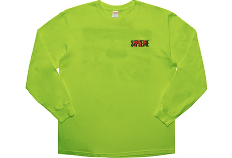 Supreme AKIRA Neo-Tokyo L/S Tee Lime