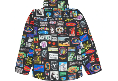 Supreme GORE-TEX Stickers Shell Jacket (SS21) Black – RIF LA