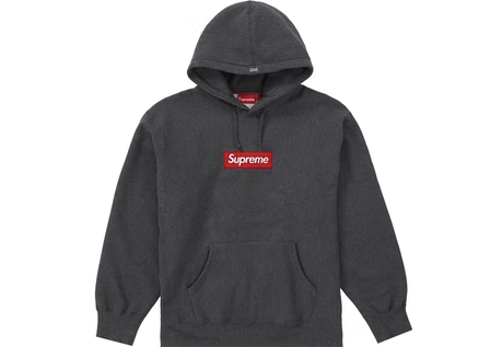 Supreme Box Logo Hooded Sweatshirt (FW21) Charcoal – RIF LA