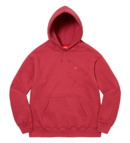 Supreme Small Box Logo Hoodie Red (WORN) – RIF LA