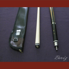 Boriz Billiards Laminated Snake Skin Grip Pool Cue Stick Original Inlays New - borizcustom