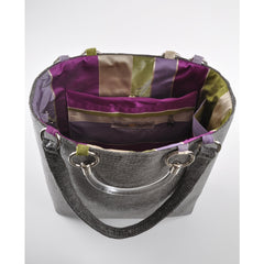 Boa Silver Large Tote