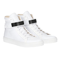 CLASSIC HIGH TOP WOMEN | MATTE BLACK | WHITE