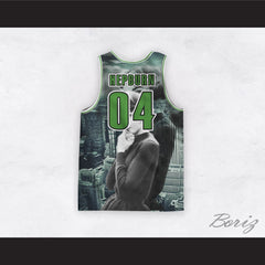 Audrey Hepburn 04 I'm Possible Rooftop Design Basketball Jersey
