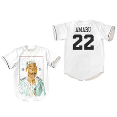 Tupac Shakur Biggie Smalls 71 Angeles Baseball Jersey Thug Love Dye Sub