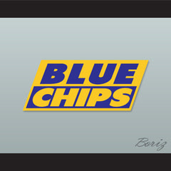 Anthony C Hall Tony the Point Shaver 44 Western University White Basketball Jersey with Blue Chips Patch - borizcustom