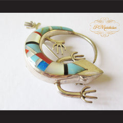 P Middleton Gecko Brooch Sterling Silver 925 with Semi-Precious Stones - borizcustom - 4